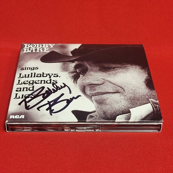 Bobby Bare Sings Lullabys Legends and Lies 2  Discs CD 2007 Signed - Picture 3 of 12